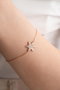 Heliophilia Silver Pulsera de Plata de Ley 925 con Baño de Oro Rosa y Circón